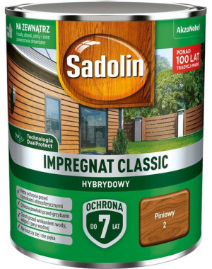 AKZO Sadolin Classic Hybrydowy Piniowy 0,75L