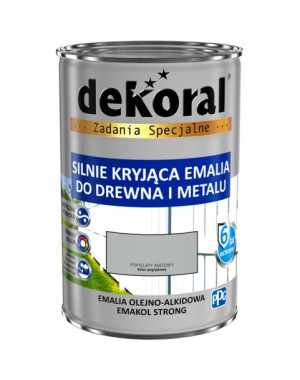 PPG EMAKOL STRONG popielaty matowy 0,9L