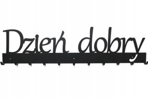 Dzień dobry 100cm Wieszak Dekoracja Wystrój Wnętrz