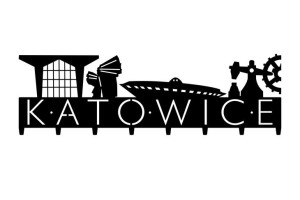 Katowice 70cm Wieszak na ubrania Dekoracja Prezent