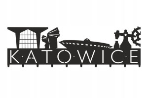 Katowice 90cm Wieszak na ubrania Dekoracja Prezent