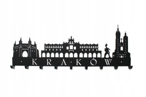 Kraków Wieszak na ubrania Dekoracja Prezent Dom