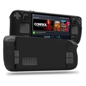Tech-protect Tpucarbon Steam Deck Black