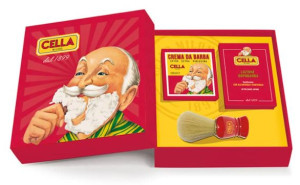 CELLA zestaw  do golenia:  mydło do golenia 150ml, woda po goleniu 100ml or