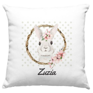 Poduszka z zajączkiem wielkanocnym personalizowana