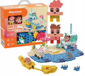 Mini Wafle Klocki City Plaża 148 El Marioinex