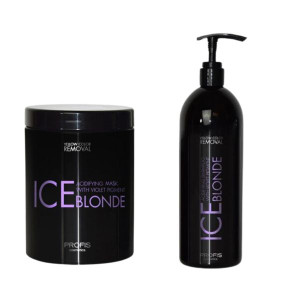 Zestaw Scandic Line ICE BLONDE szampon + maska 1000ml