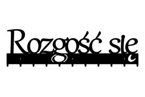 Rozgość się 100cm Wieszak Dekoracja Wystrój Wnętrz