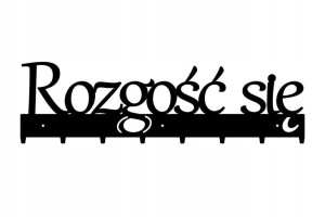 Rozgość się 70cm Wieszak ścienny do przedpokoju
