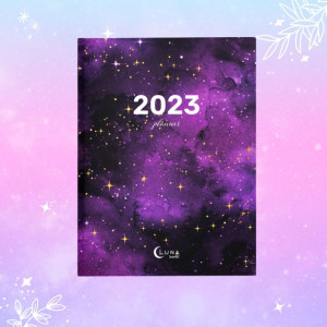 Kalendarz miesięczny 2023 A5 Luna World GALAXY