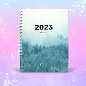 Kalendarz Planner dzienny spirala 2023 LAS