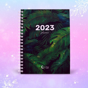 Kalendarz Planner dzienny spirala 2023 DŻUNGLA