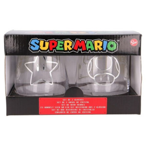 Super Mario - Szklanki 510 ml 2 szt.