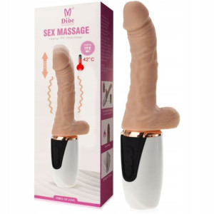 Posuwisty Wibrator Podgrzewany 42stc - 49 Funkcji
