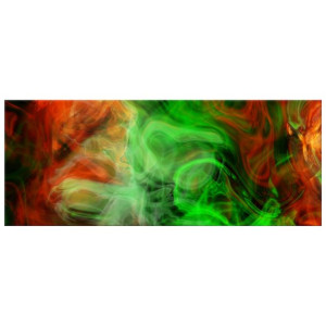 Lemon reflection   - obraz drukowany  100x40cm