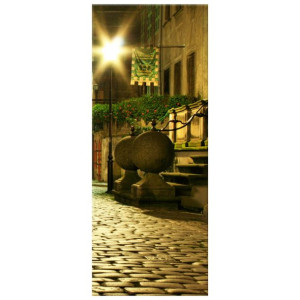 Gdańsk nocą   - obraz drukowany  40x100cm