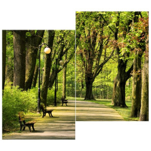 Park Cytadela   - obraz drukowany  80x70cm