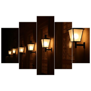 Lampy ścienne   - obraz drukowany  150x100cm