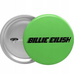 PRZYPINKA 44mm Prezent Dużo Wzorów BILLIE EILISH
