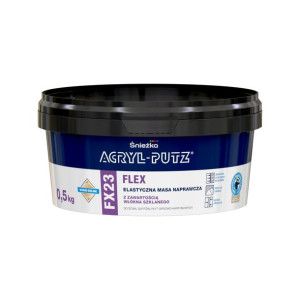ŚNIEŻKA ACRYL-PUTZ FX23 masa naprawcza z włóknem szklanym 0,5kg (12965)