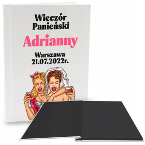 ALBUM SZYTY Prezent WIECZÓR PANIEŃSKI Imię WZORY