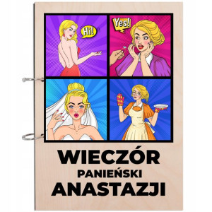 FOTO Album BOHO Prezent na WIECZÓR PANIEŃSKI Wzory