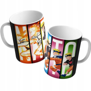 KUBEK 330ml Ceramiczny ANIME NARUTO Wiele WZORÓW