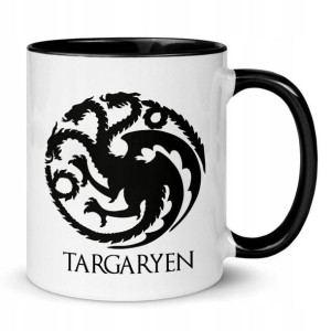 KUBEK 330ml GRA O TRON Prezent TARGARYEN Ród Smoka
