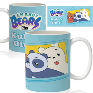 KUBEK 330ml PREZENT Baby BEARS MISIE Twoje IMIĘ