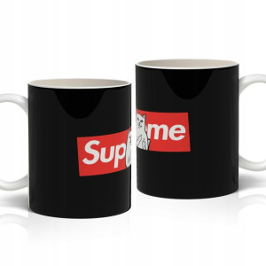 KUBEK BIAŁY SUPREME 02 prezent +opakowanie gratis