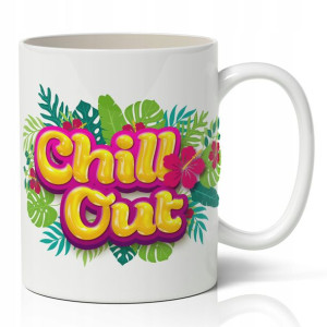 KUBEK CHILL 01 + KARTONIK GRATIS prezent chillout