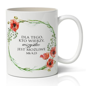 KUBEK Chrześcijańskie Wzory Religijne CYTATY Wzory