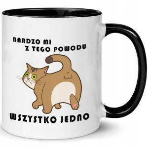 KUBEK CZARNY Na Prezent do PRACY SZKOŁY Wzory