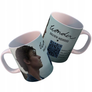 KUBEK dla fana SHAWN MENDES 01 KOD QR prezent gift