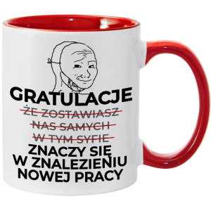 KUBEK dla KOLEŻANKI Z PRACY Prezent na POŻEGNANIE