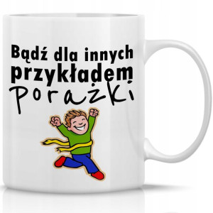 KUBEK do PRACY Śmieszny Prezent REGRES OSOBISTY Wz