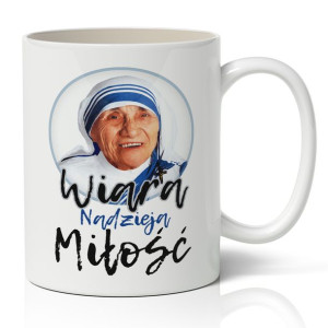 KUBEK KATOLICKIE Wzory Religijne CYTATY Prezent