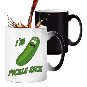 KUBEK magiczny PICKLE RICK 02 Rick and Morty gift