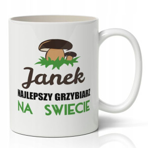 KUBEK NAJLEPSZY GRZYBIARZ 02prezent dla grzybiarza