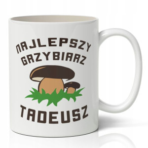 KUBEK NAJLEPSZY GRZYBIARZ 03prezent dla grzybiarza