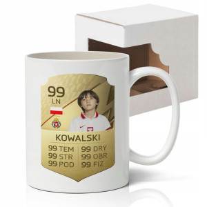 KUBEK Personalizowany KARTA ZAWODNIKA FUT FIFA 22