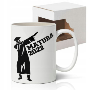 KUBEK Prezent dla MATURZYSTY do MATURY MiX WZORÓW
