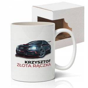 KUBEK PREZENT dla MECHANIKA Własne IMIĘ MiX Wzorów