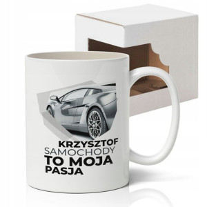 KUBEK PREZENT dla MECHANIKA Własne IMIĘ MiX Wzorów