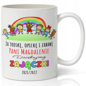 KUBEK Prezent dla Pani PRZEDSZKOLANKI Własne IMIĘ