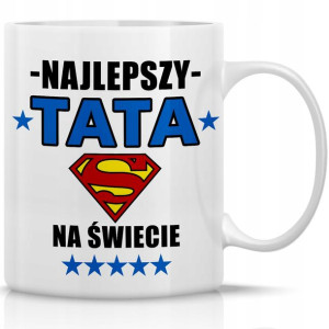KUBEK Prezent dla TATY - Własne IMIĘ Wiele WZORÓW