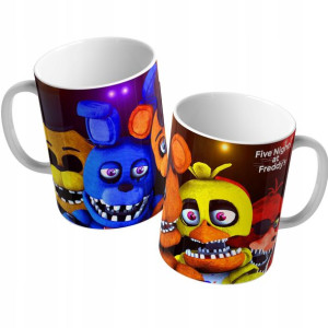 KUBEK Prezent FIVE NIGHTS AT FREDDY IMIĘ Wzory