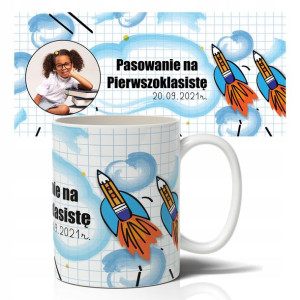 KUBEK Prezent ŚLUBOWANIE 01 dla pierwszoklasisty
