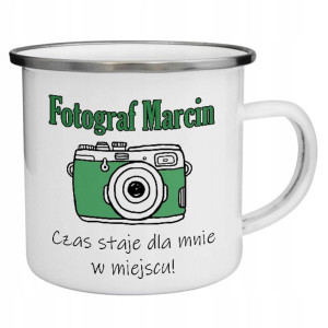 Kubek Stalowy Dla Fotografa 02 Prezent+twoje Imię