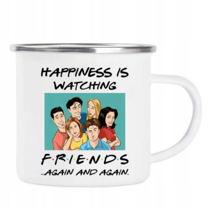 KUBEK stalowy FRIENDS 03, serial przyjaciele